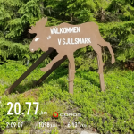 Willkommens Elch