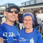 Fehmarn Marathon bei Wind und Wetter.